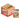 Caja Galletas Betunadas Maribel 8 piezas de 600g sabor limón y naranja con bolsa individual al frente