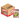 Caja Galletas Betunadas Maribel 8 piezas de 600g sabor limón y naranja con bolsa individual al frente